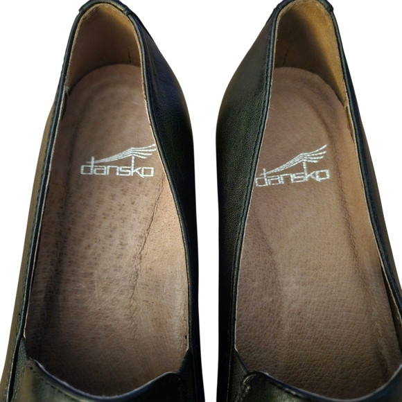 Women's Dansko Farah Milled Nappa Black Slip On Shoes EU38 US 7.5-8 - Picture 8 of 13